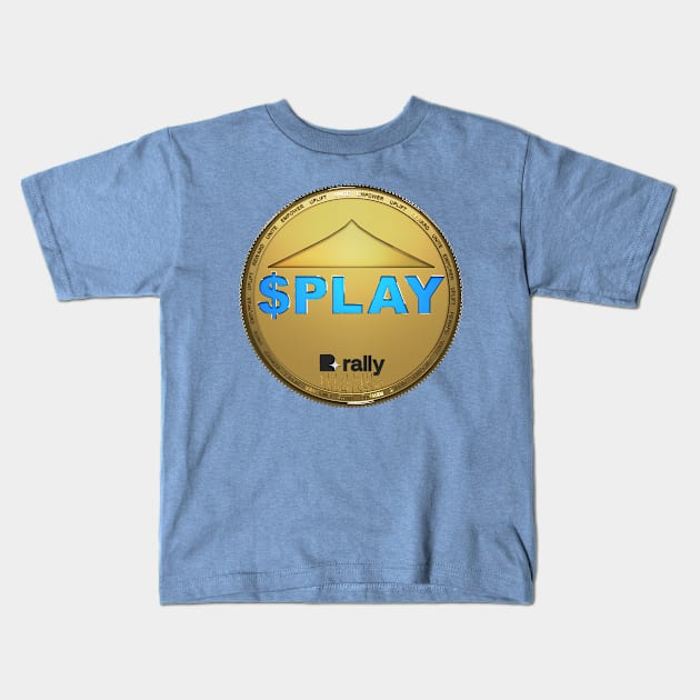 $PLAY COIN 2022 Kids T-Shirt by The PLAY coin